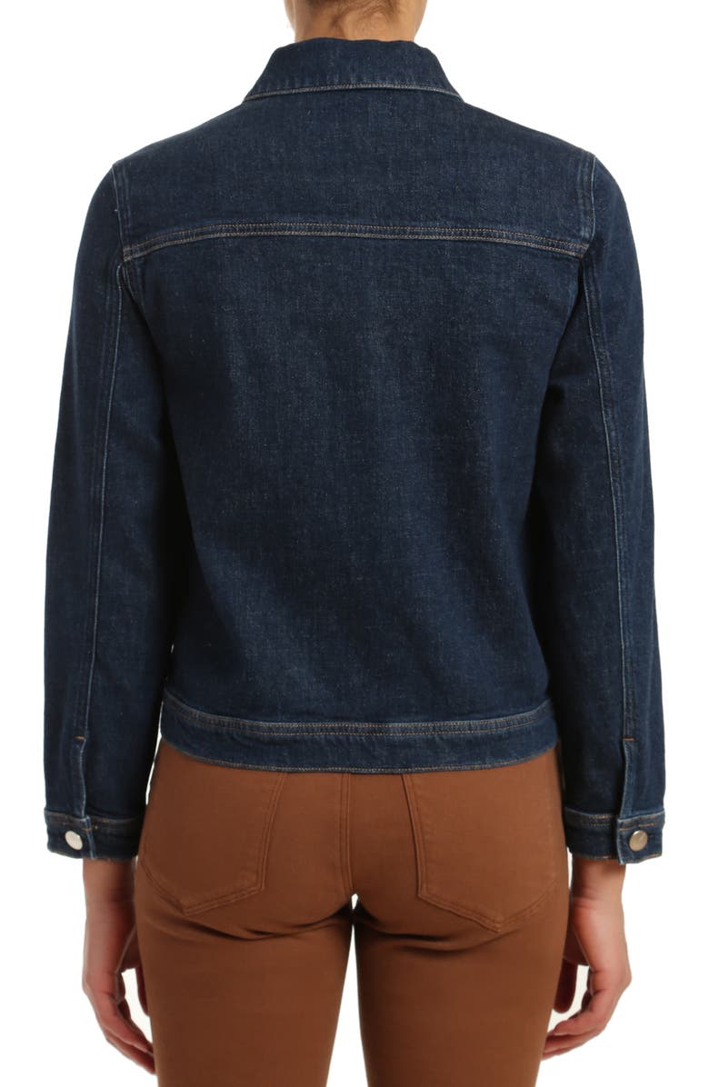 Mavi Jeans Mellie Denim Jacket, Alternate, color, Deep Hemp