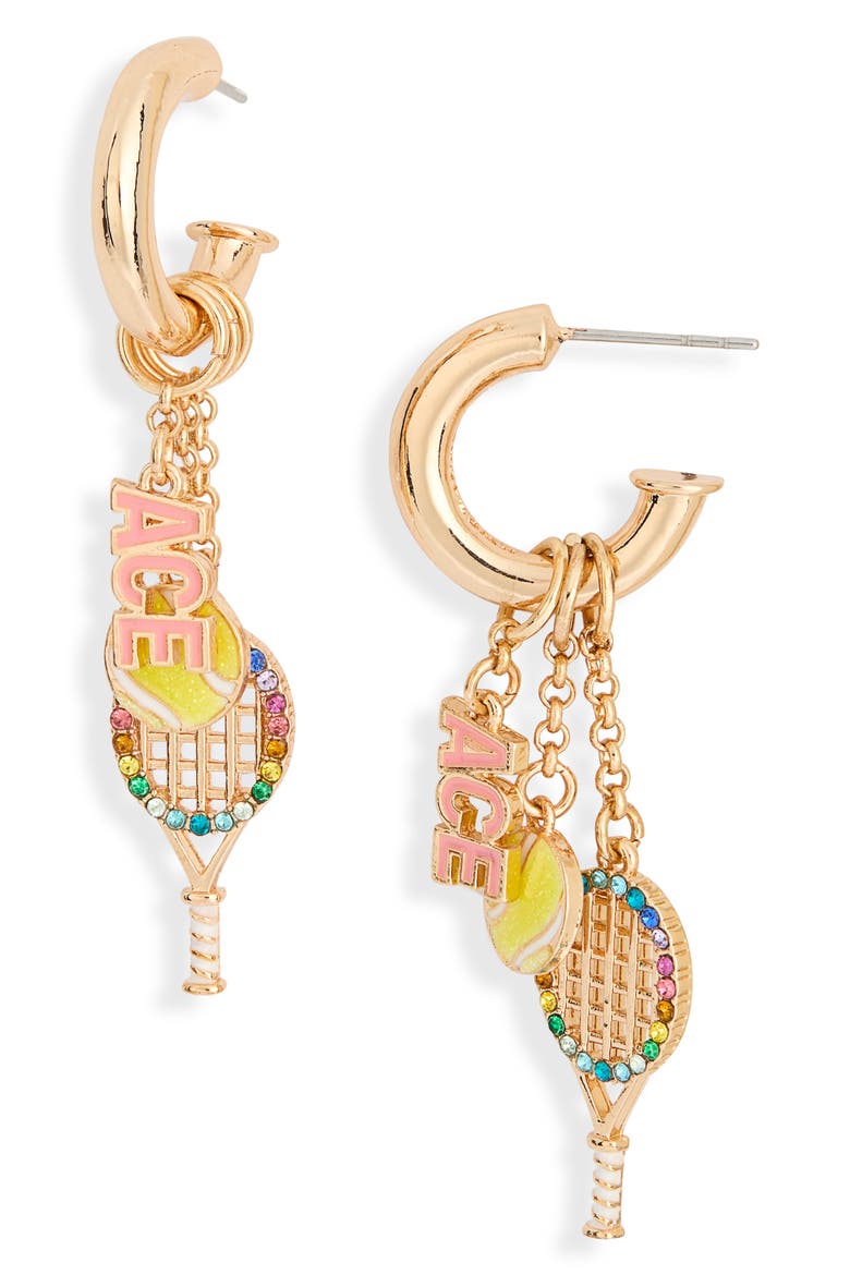 Ace Drop Earrings, Main, color, MULTI