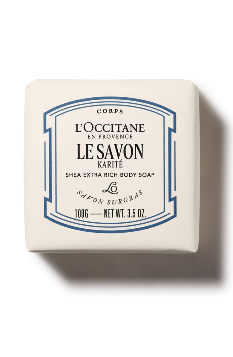 L'Occitane Le Savon Shea Extra Rich Body Soap, Main, color, 