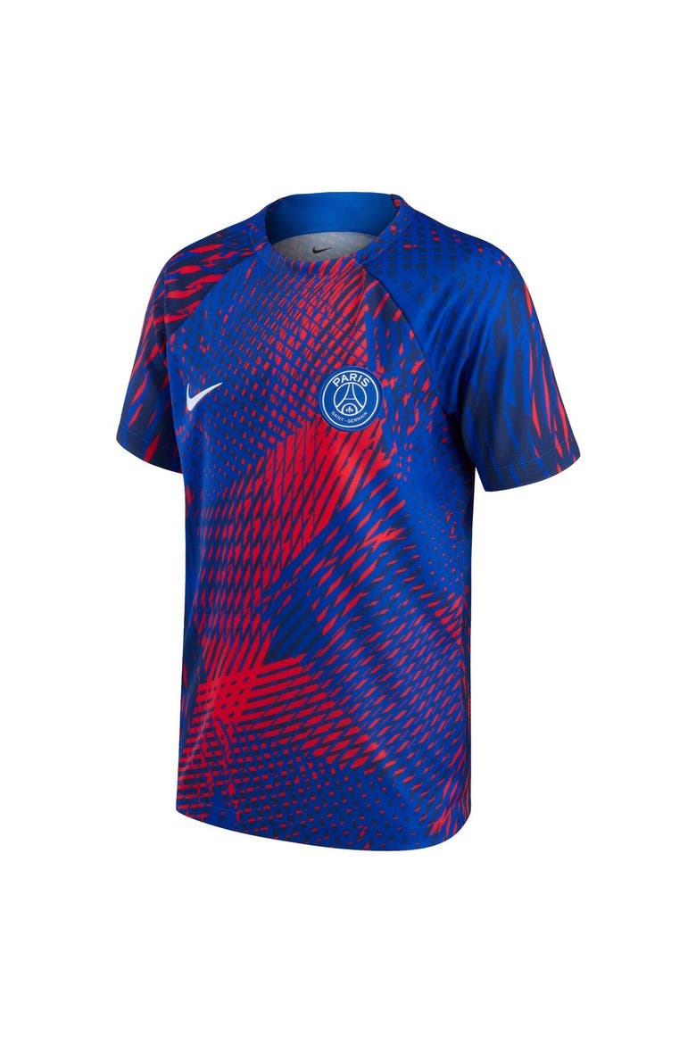 Men's Nike Blue Paris Saint-Germain 2022/23 Pre-Match Top, Alternate, color, Blue