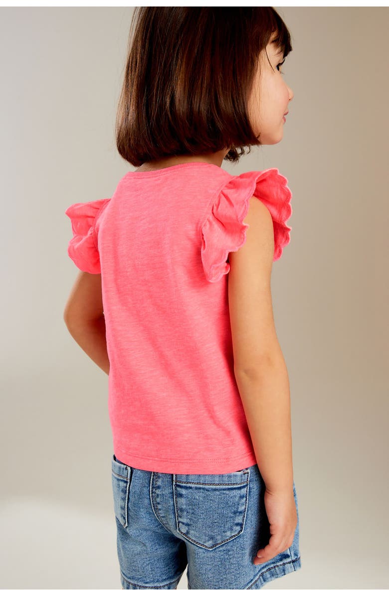 NEXT Kids' Flutter Sleeve T-Shirt, Alternate, color, 