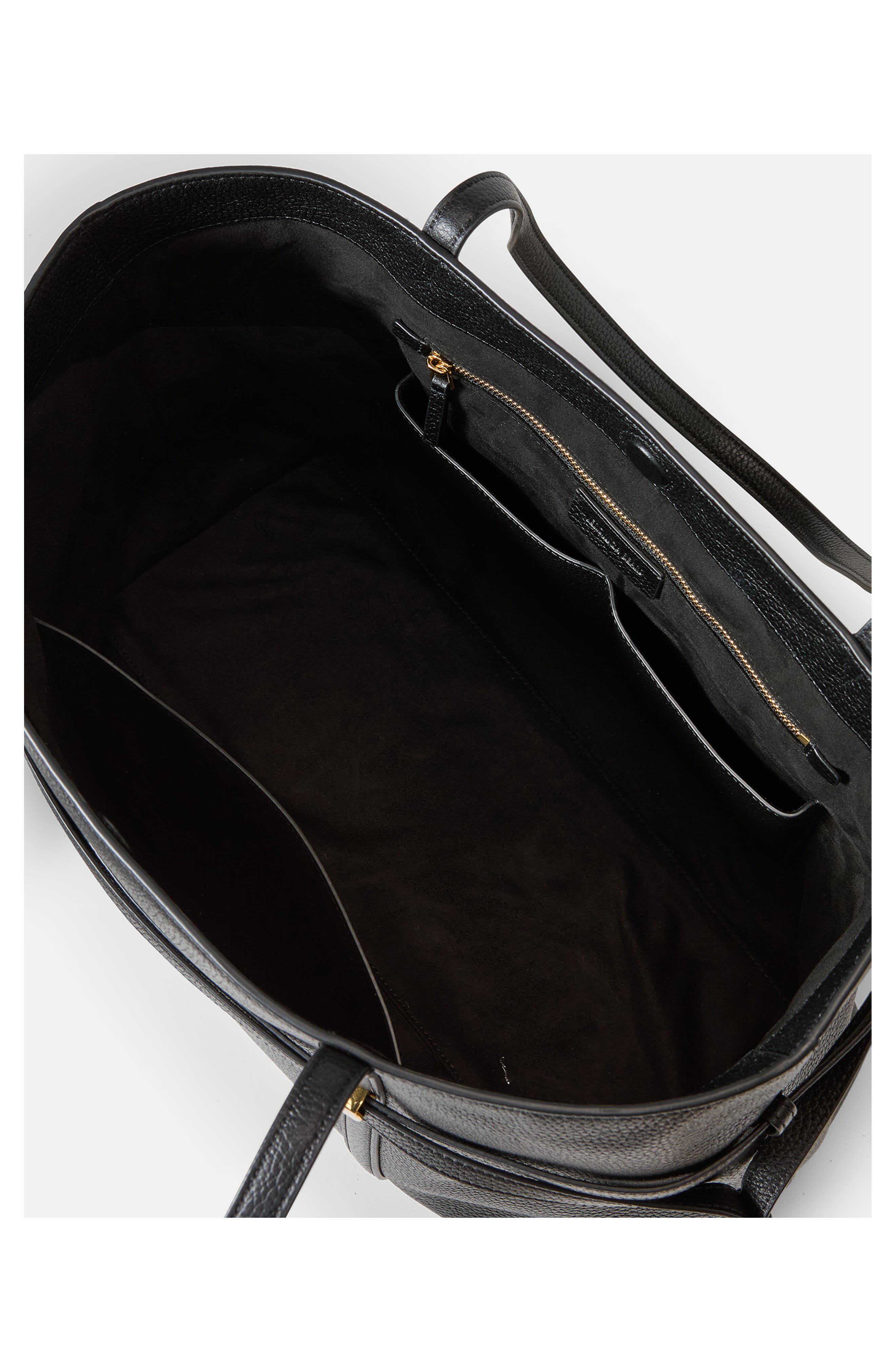 Veronica Beard Lasso Tote Bag, Alternate, color, Black