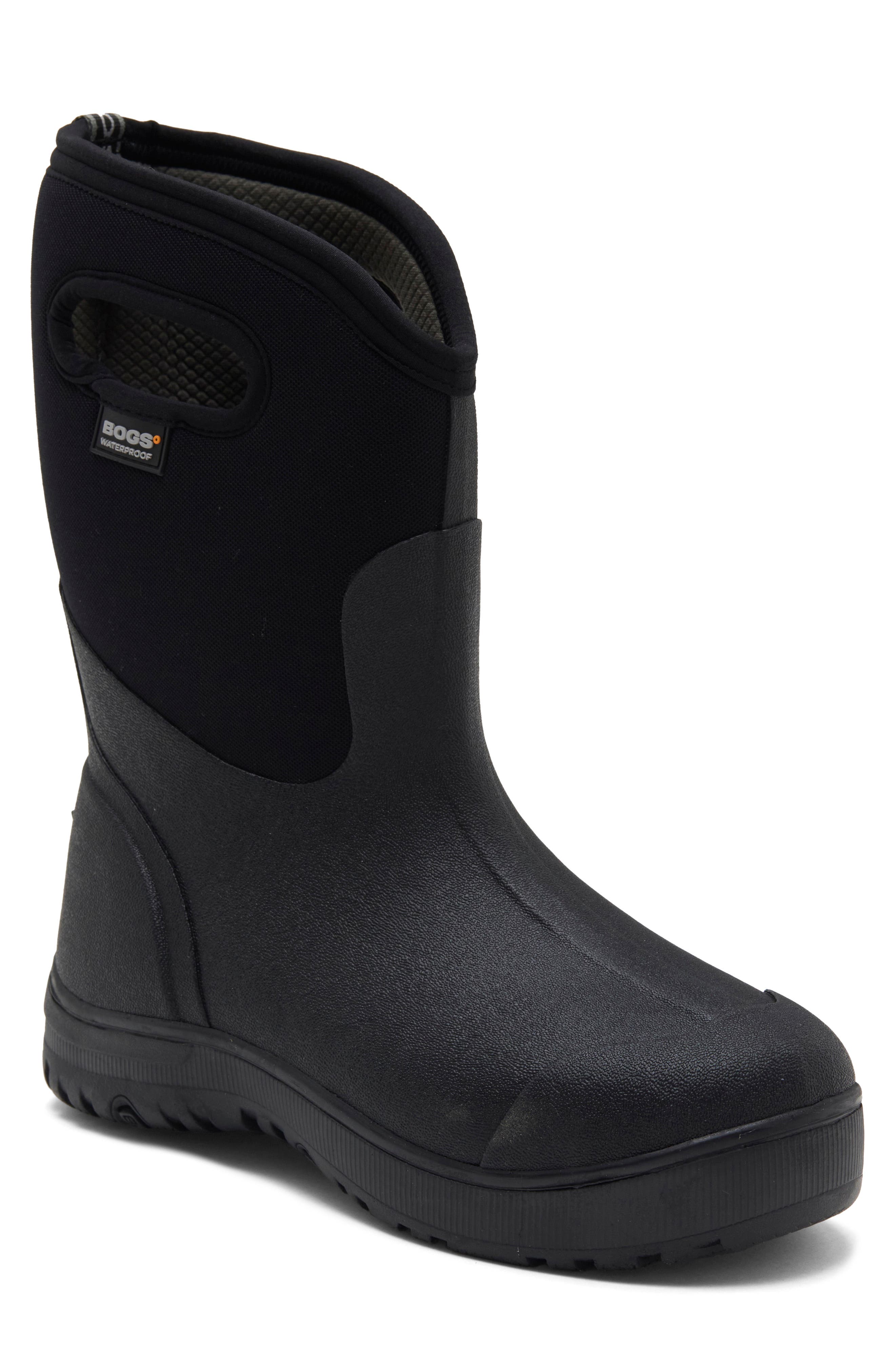 Classic Ultra Waterproof Rain Boot, Alternate, color, BLACK