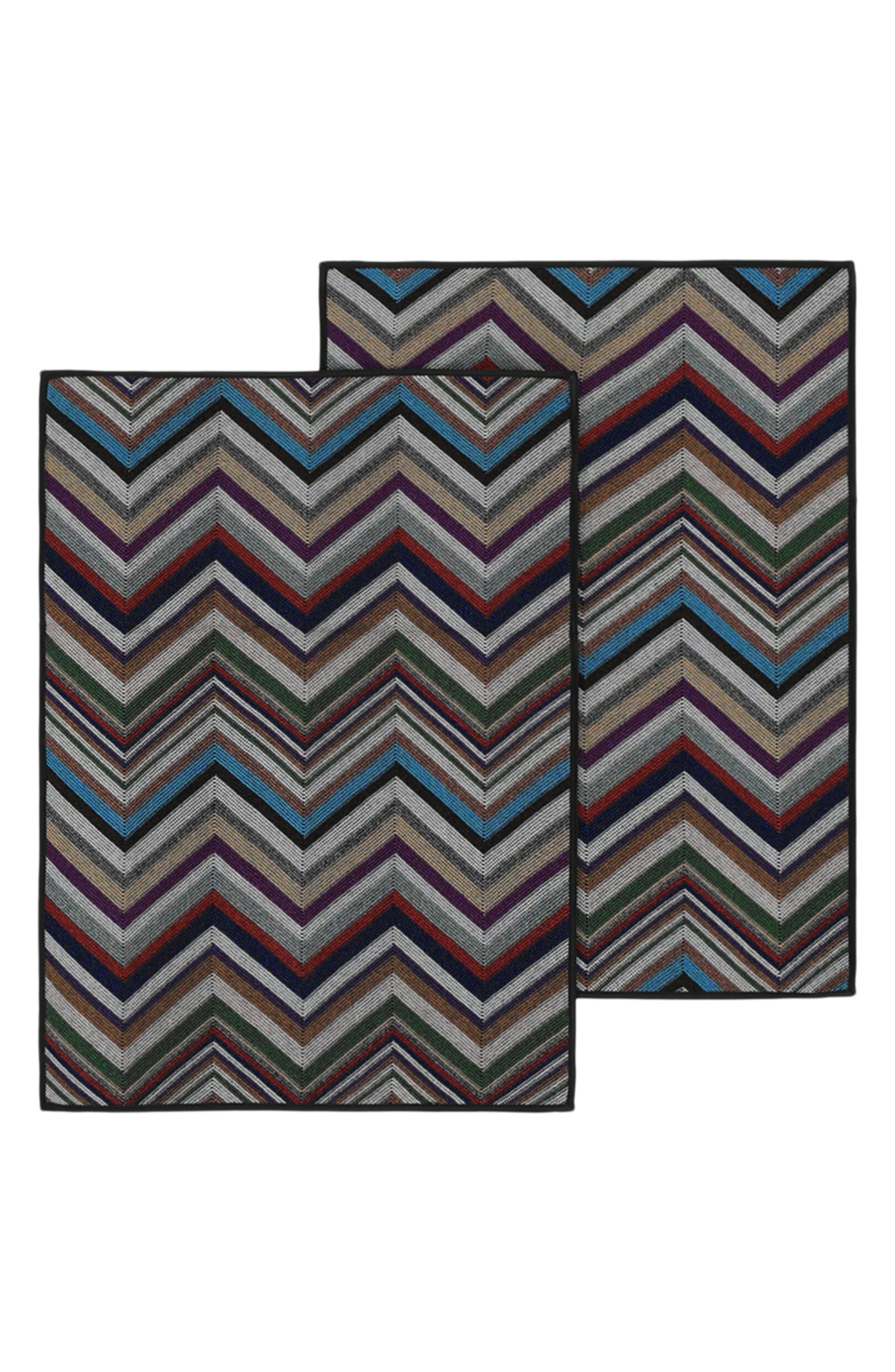 Set of 2 Zigzag Placemats