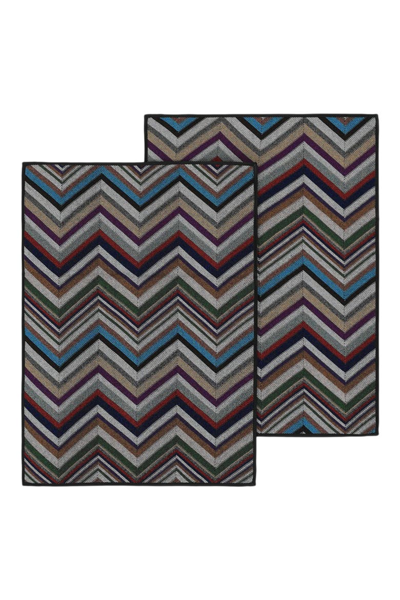 Set of 2 Zigzag Placemats, Main, color, MULTI