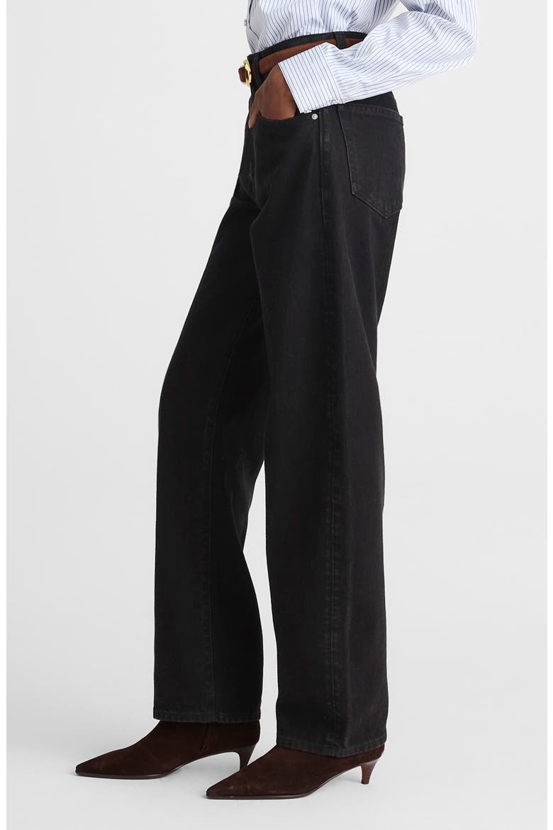 The Balloon Jeans, Alternate, color, BLACK FROST