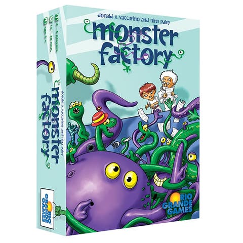 Monster Factory Rio Grande Games, Tile Placement Kids Game