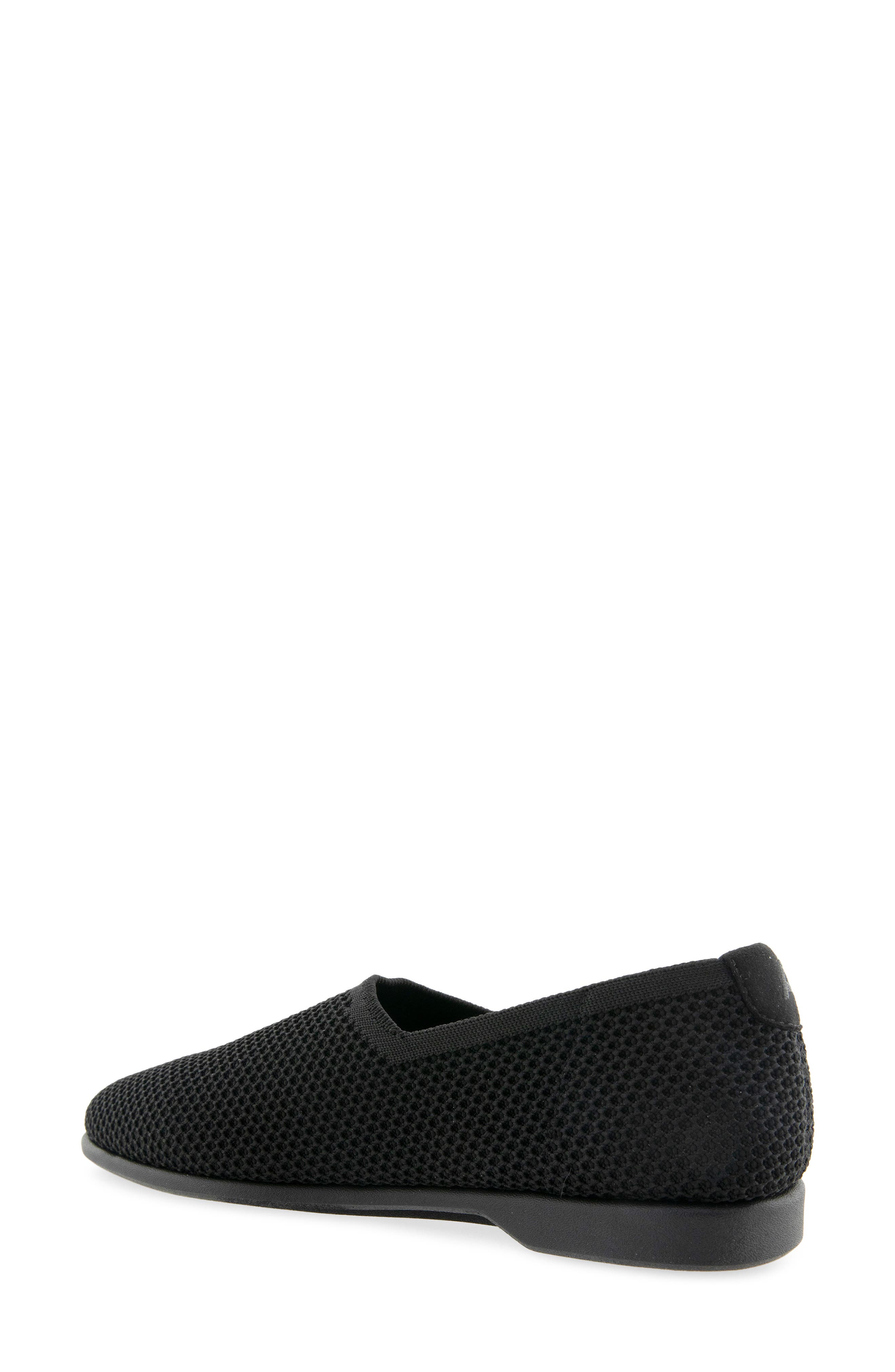 Aerosoles Nathaly Knit Flat, Alternate, color, Black
