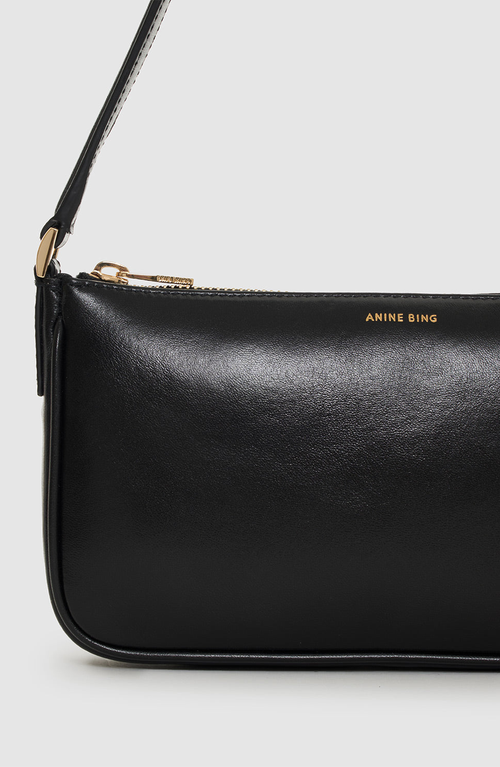 Anine Bing Mini Elly Shoulder Bag In Black