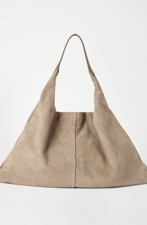 BRUNELLO CUCINELLI BRUNELLO CUCINELLI SUEDE HOBO SWING BAG