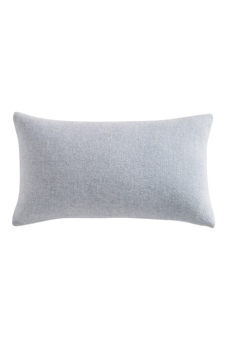 Faux Cashmere Accent Pillow, Main, color, PEARL BLUE