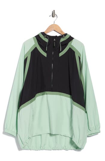 Free People Fp Movement Care Like The Wind Anorak In Green
