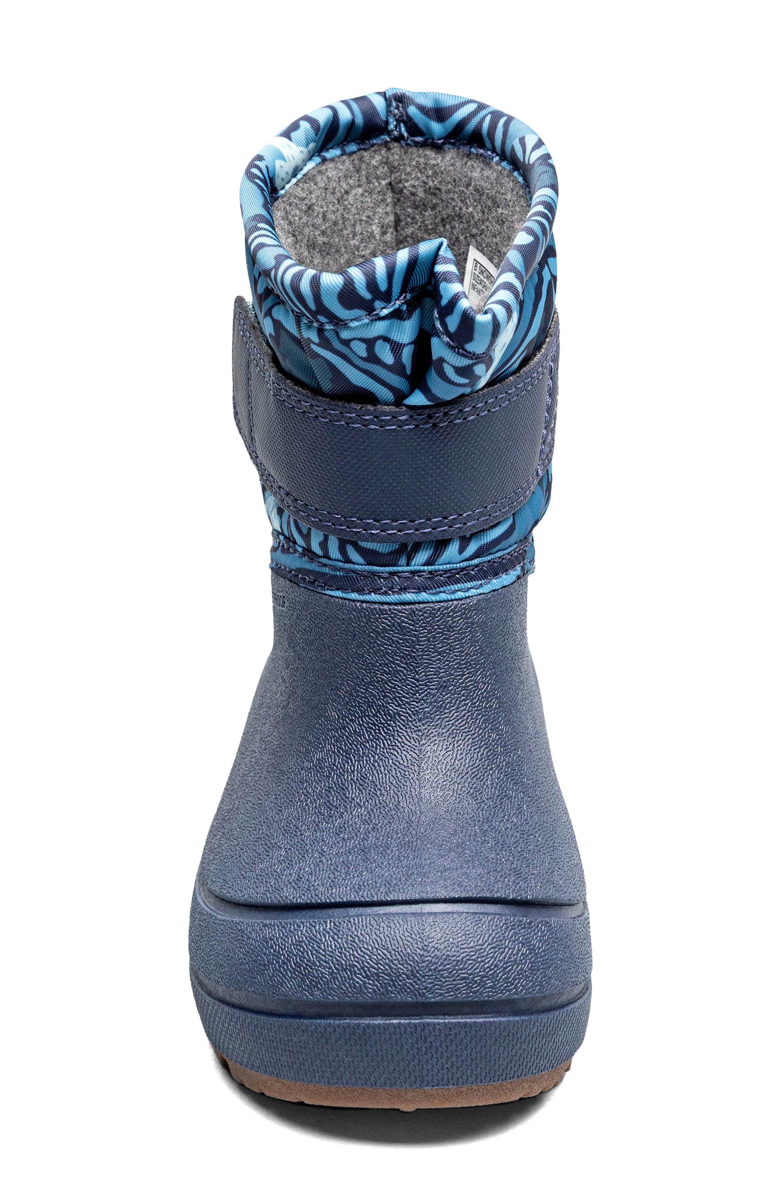 Kids' Baby Snow Shell Waterproof Boot, Alternate, color, NAVY MULTI