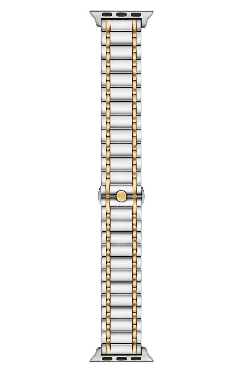 Tory Burch The Miller 20mm Apple Watch<sup>®</sup> Bracelet Watchband, Main, color, Two-Tone