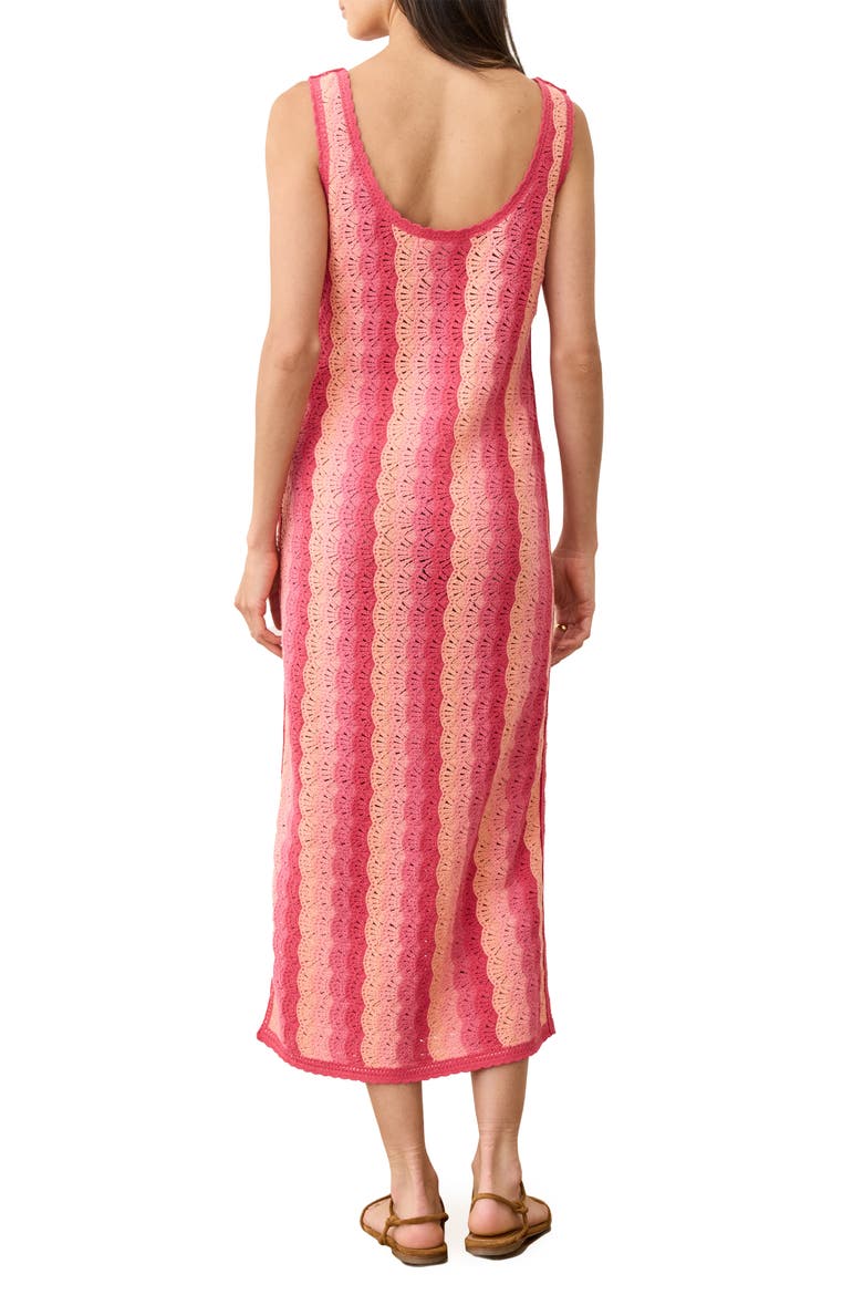 Mirage Sleeveless Midi Sweater Dress, Alternate, color, HIBISCUS MULTI