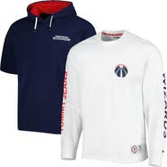 TOMMY JEANS Men's Tommy Jeans Navy/White Washington Wizards Matthew 2-In-1 T-Shirt & Hoodie Combo Set