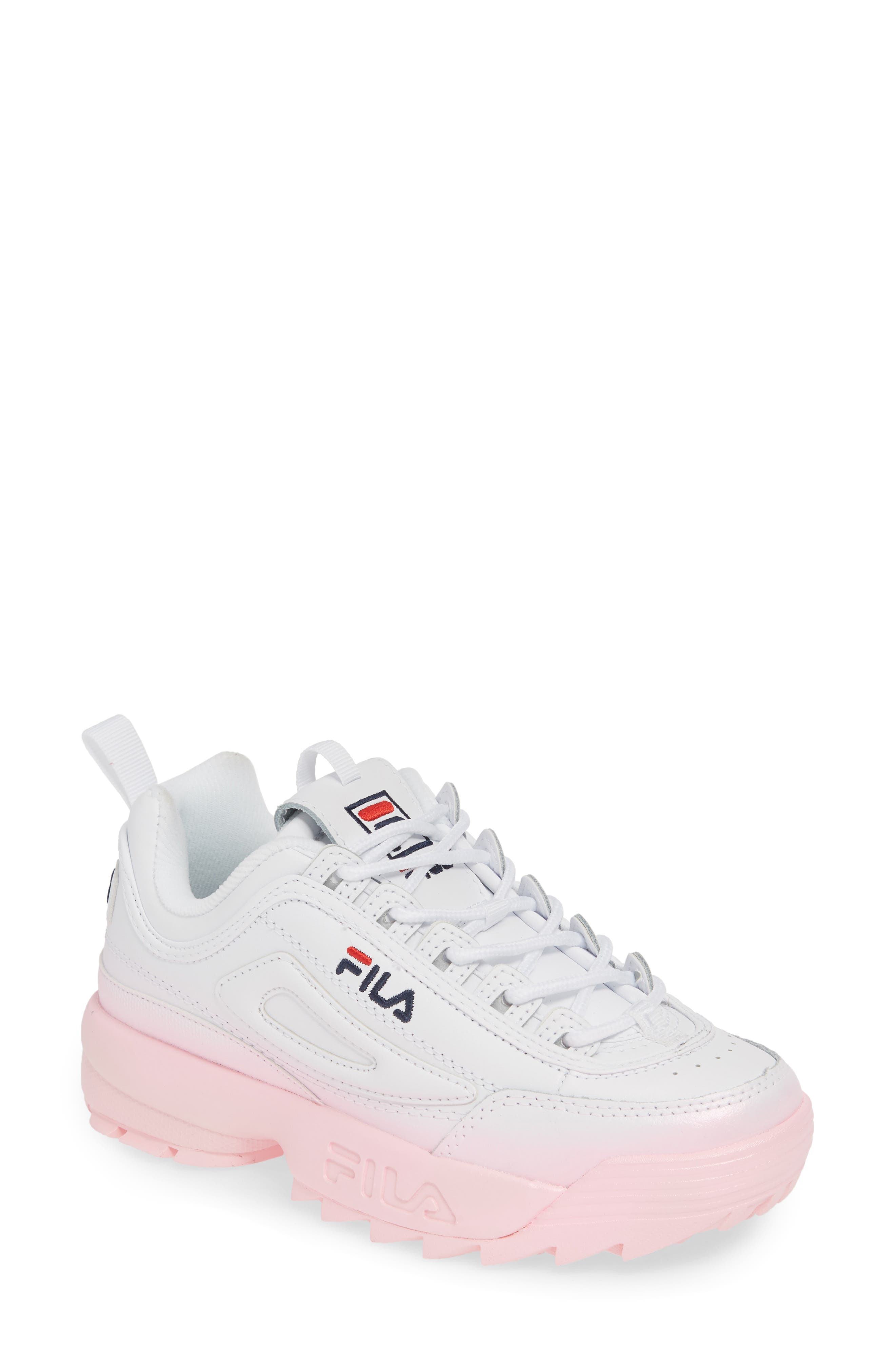 FILA Disruptor II Premium Fade Sneaker, Main, color, 