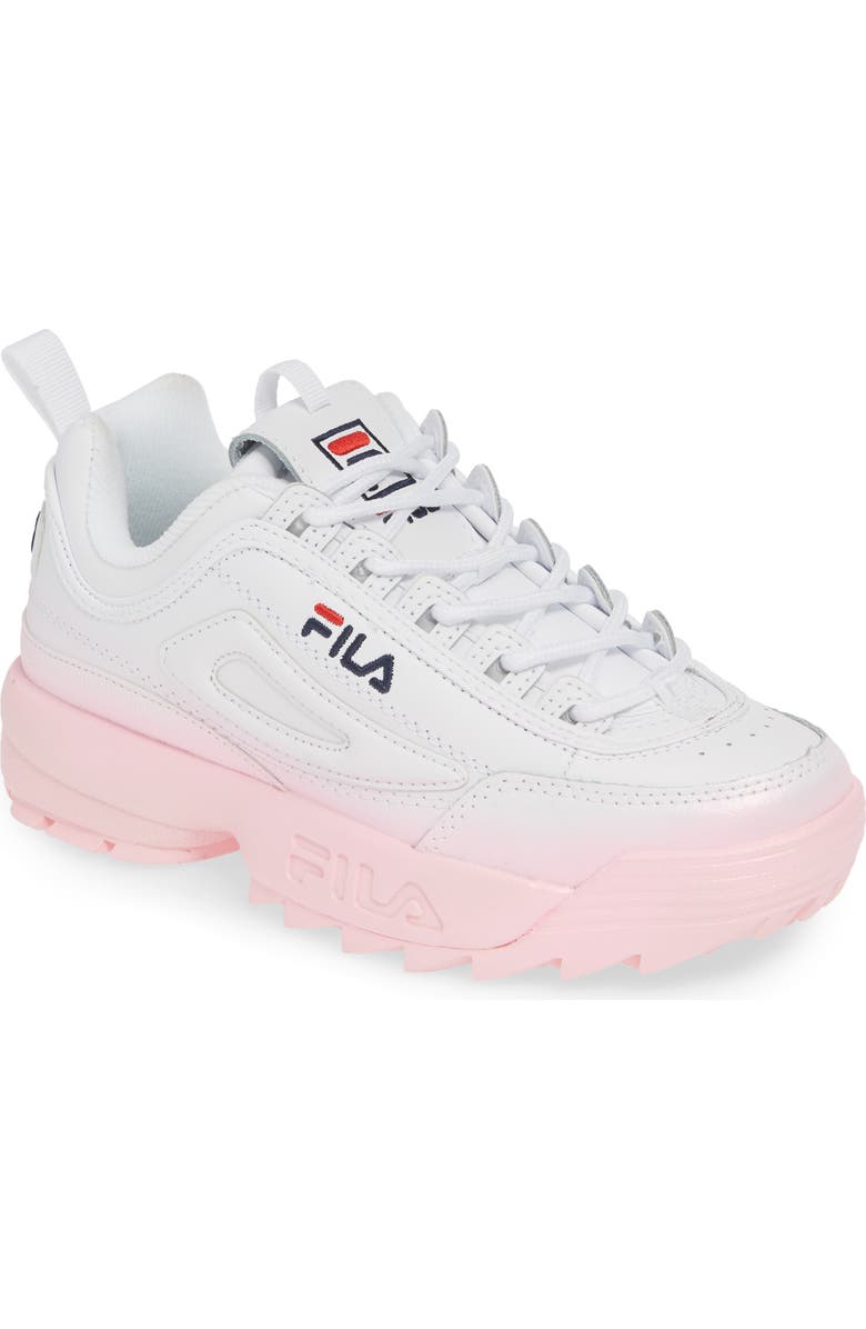 FILA Disruptor II Premium Fade Sneaker, Main, color,