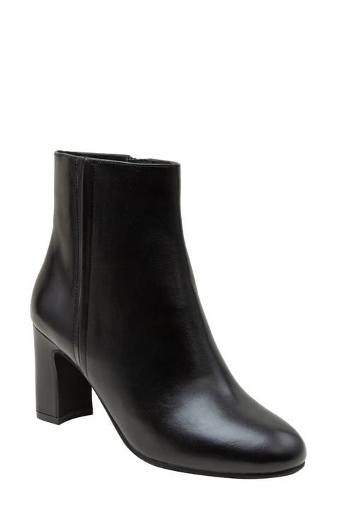 2 inch block heel boots best sale