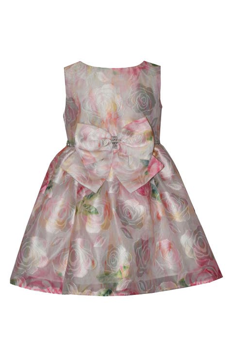 Kids' Burnout Jacquard Party Dress (Toddler)