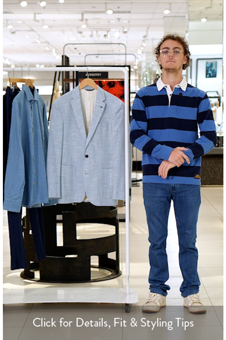 Rudy Slim Fit Cotton Blend Sport Coat video