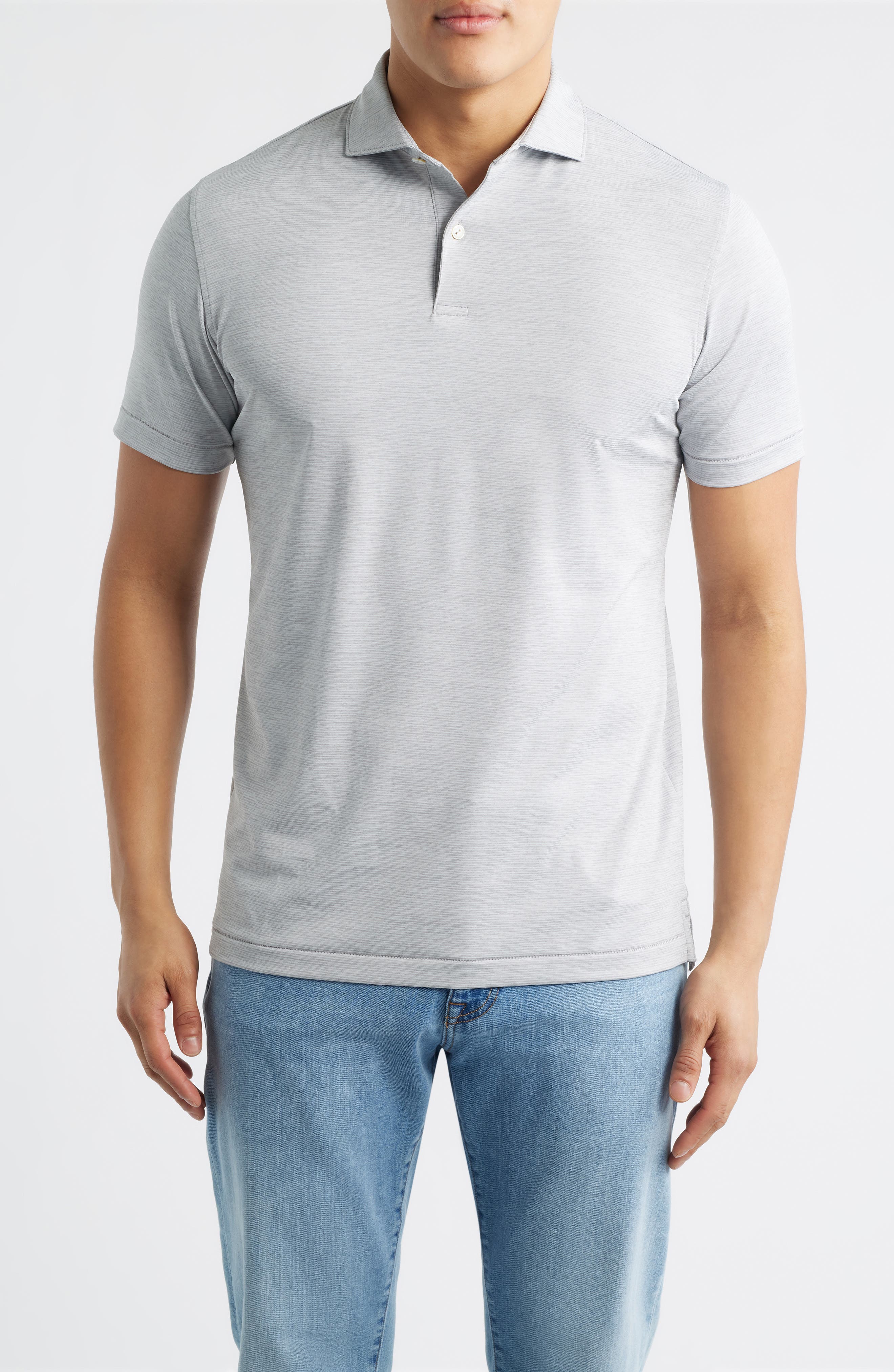 Treble Performance Jersey Golf Polo
