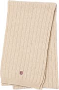 SANDRO Wool and cashmere scarf