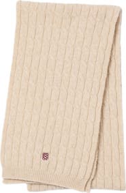 SANDRO Wool and cashmere scarf