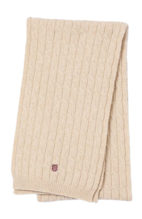 Sandro Wool And Cashmere Scarf In Brown