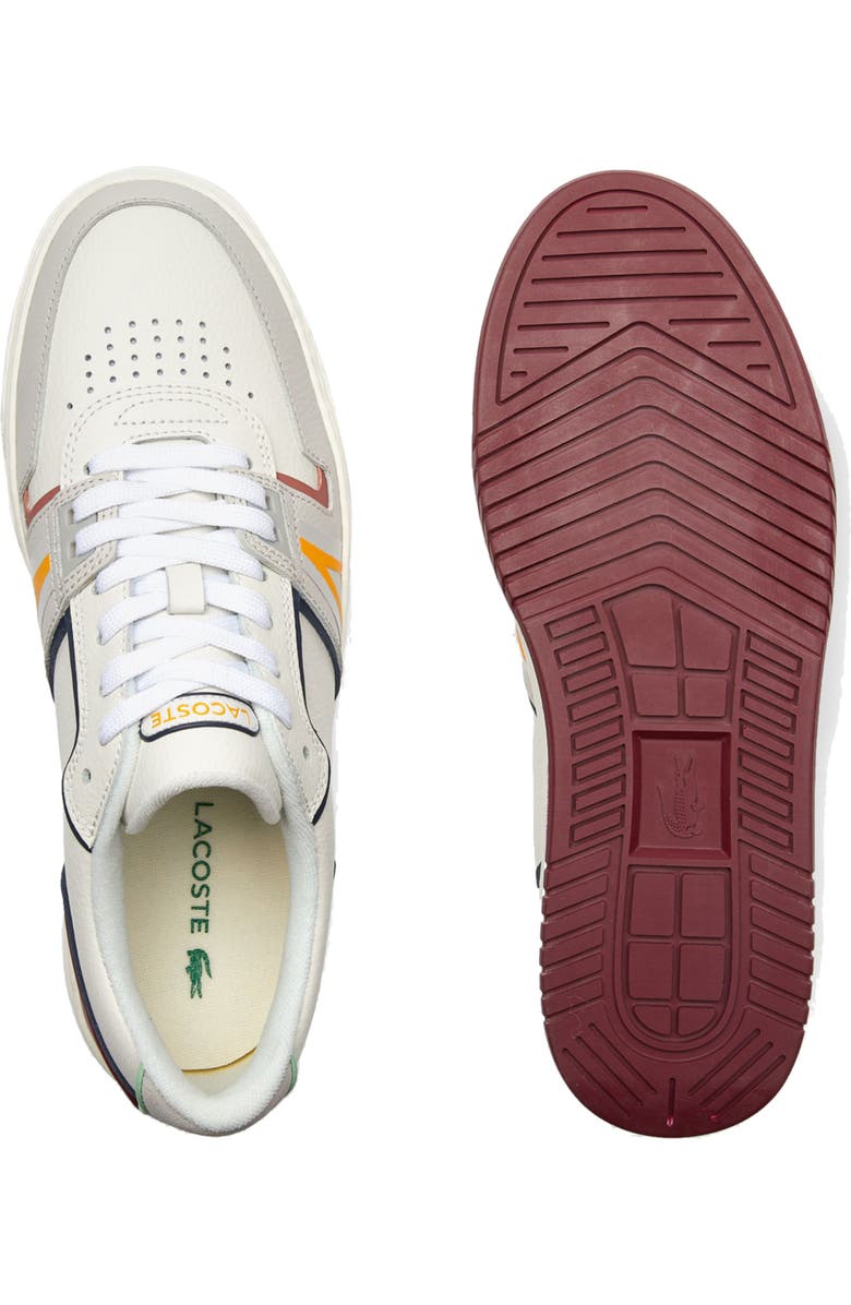 Lacoste L001 Leather Sneaker, Alternate, color,