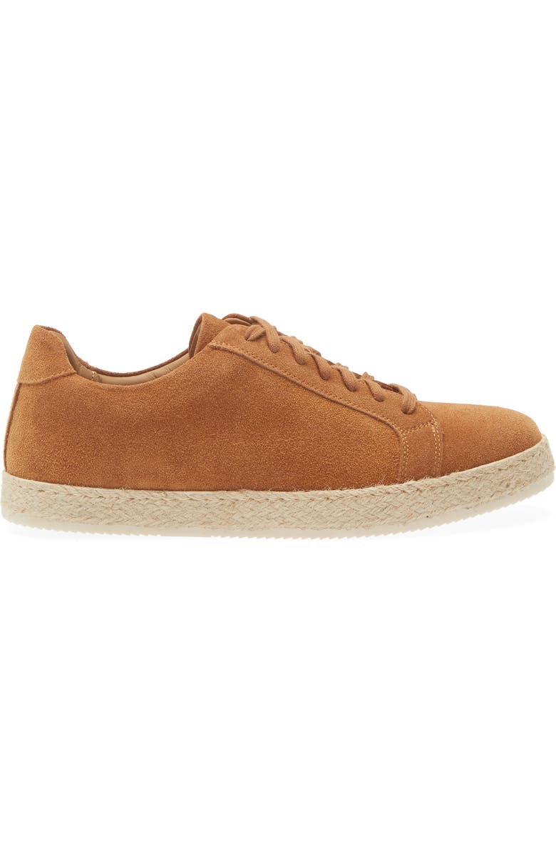 Bruno Magli Amalfi Lace-Up Sneaker, Alternate, color, Cognac Suede