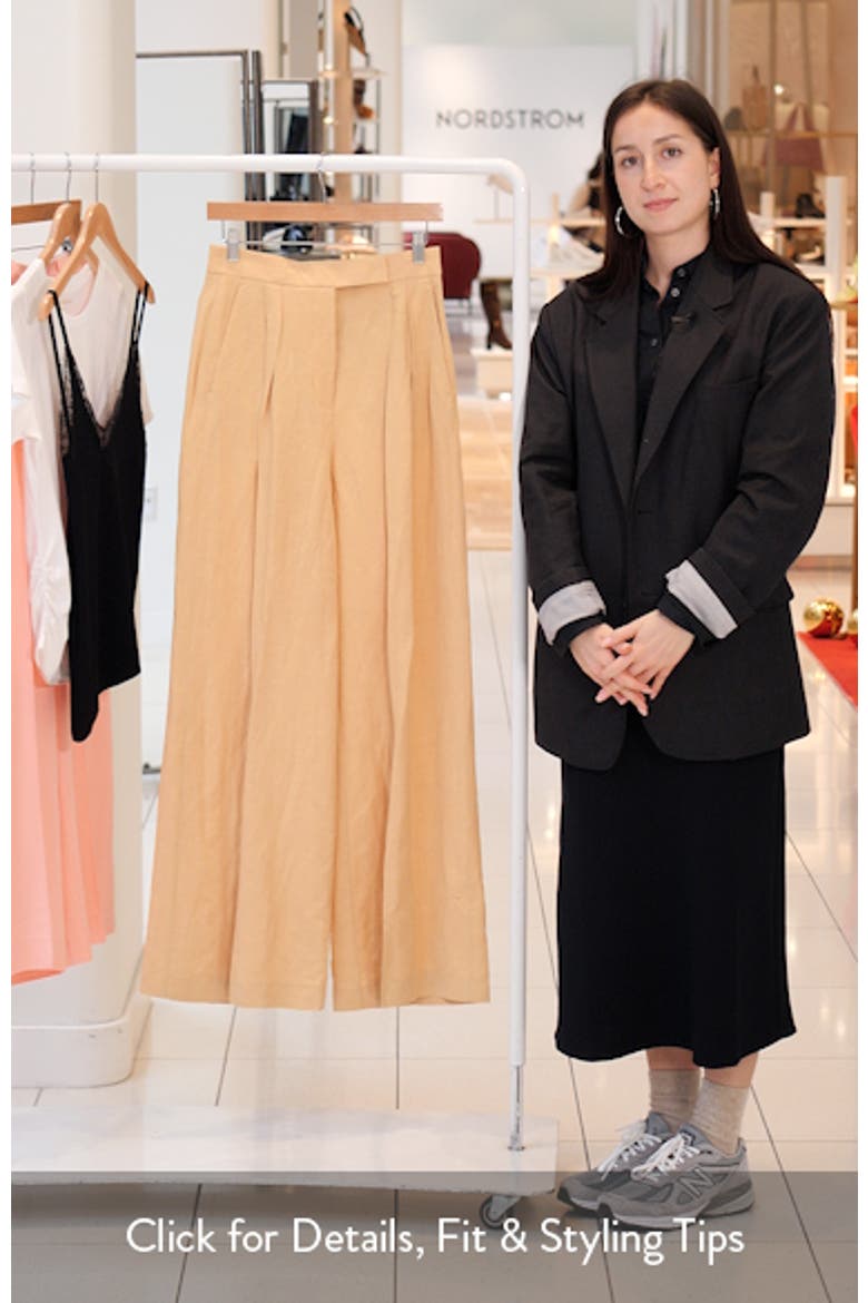 Pleated Wide Leg Pants video