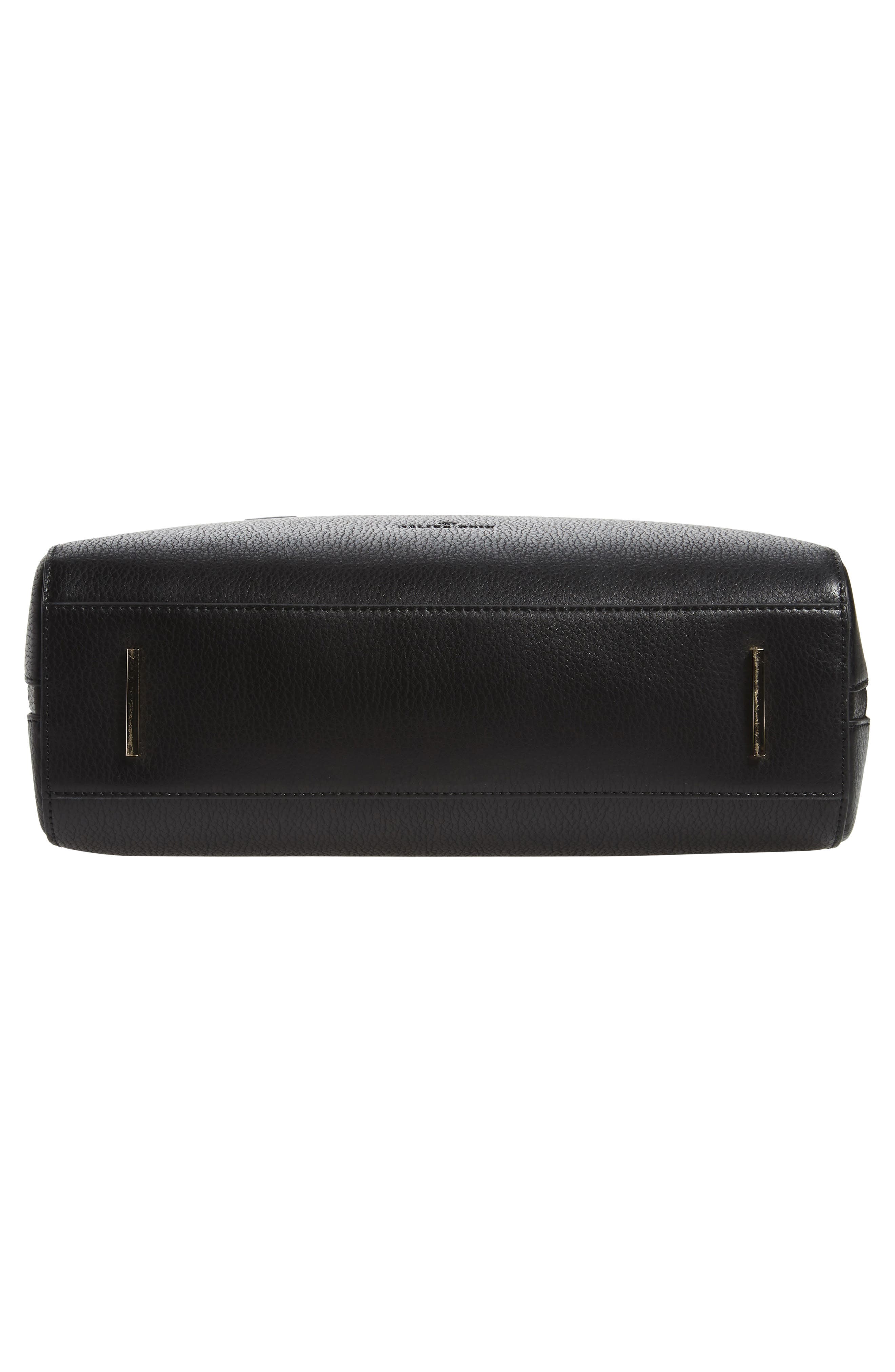 CELINE DION Triad Leather Satchel, Alternate, color, 