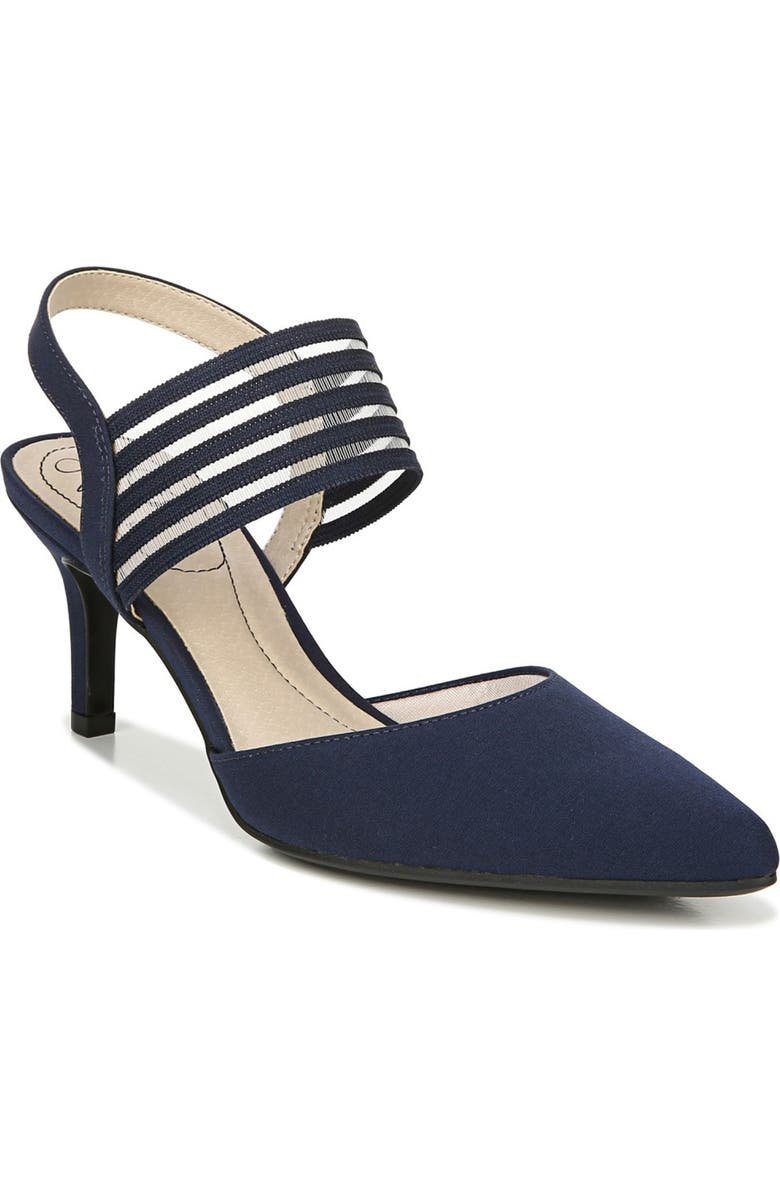 LifeStride Sanya Pump, Alternate, color, True Navy