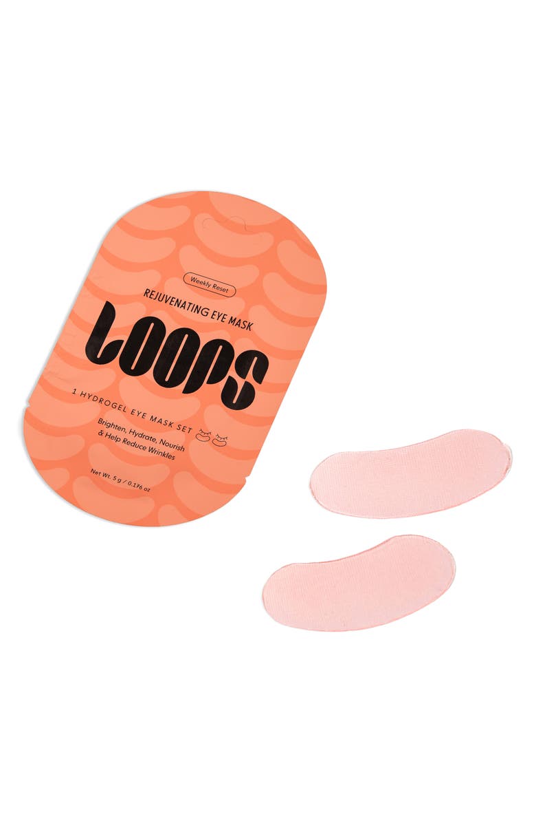 LOOPS Weekly Reset 5-Pack Eye Masks, Alternate, color, Orange