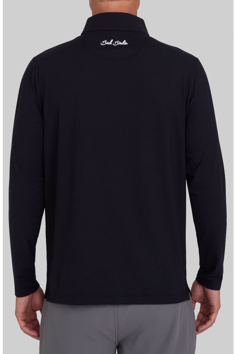 Velocity Performance Quarter Zip Pullover, Alternate, color, BLACK