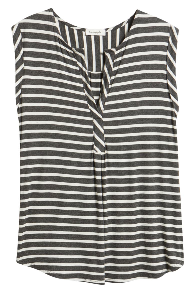Sleeveless Top, Alternate, color, CHARCOAL