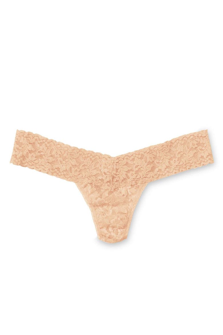 Low Rise Thong, Main, color, VANILLA