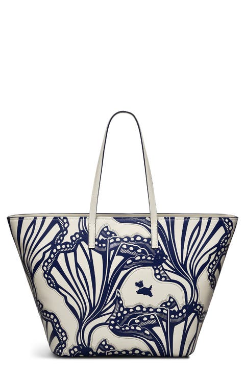 Large Under the Sea Tote with Pouch