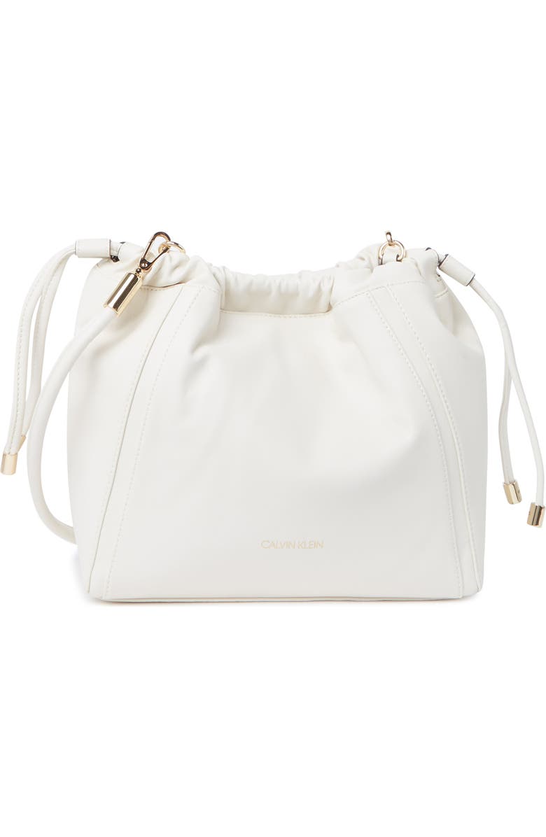 Calvin Klein Sienna Leather Crossbody Bag, Main, color,