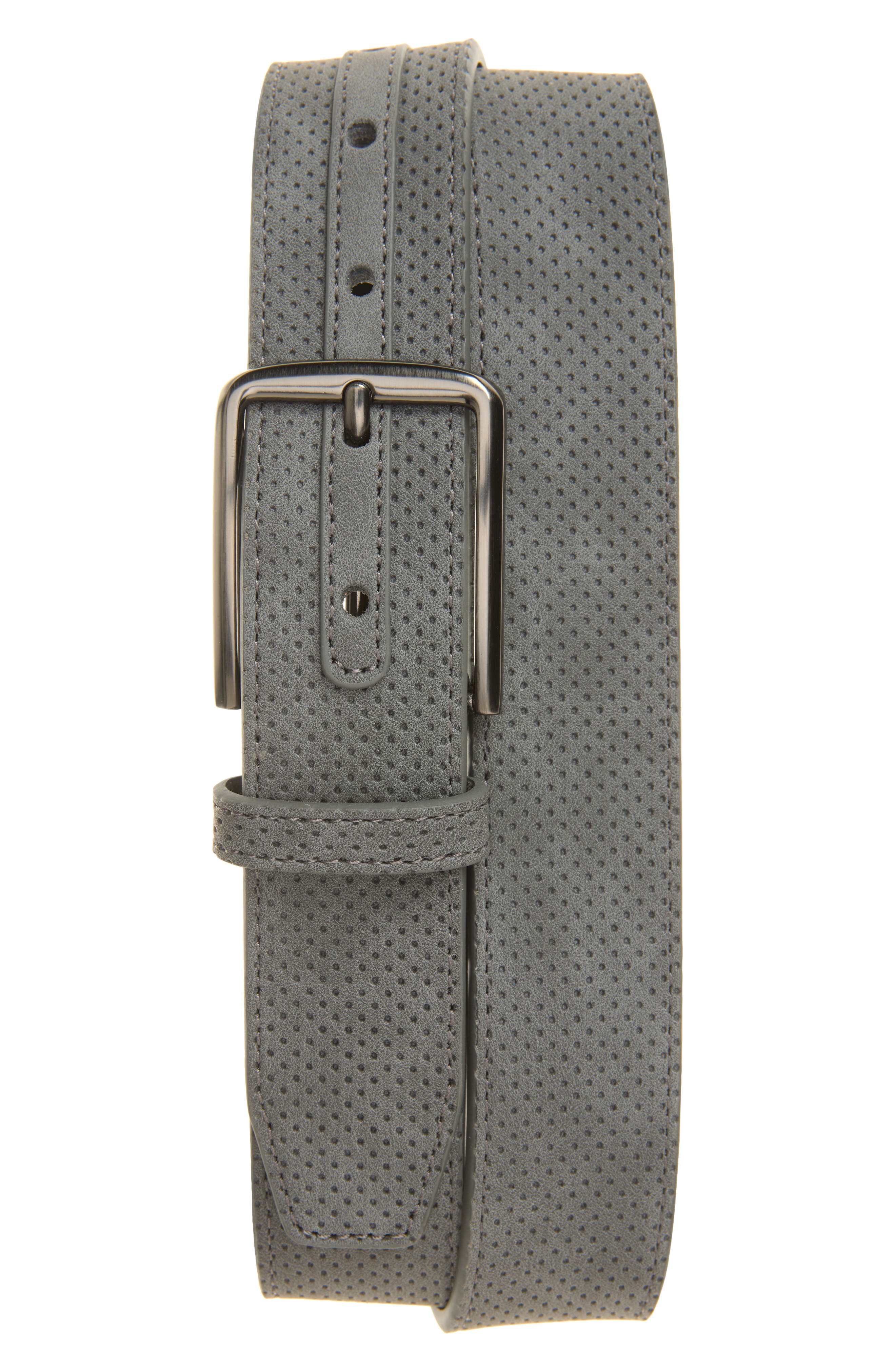 Dotted Suede Belt