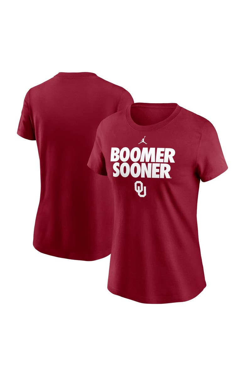 Jordan Brand Women's Jordan Brand Crimson Oklahoma Sooners Local Ultimate Chant T-Shirt, Alternate, color, Crimson