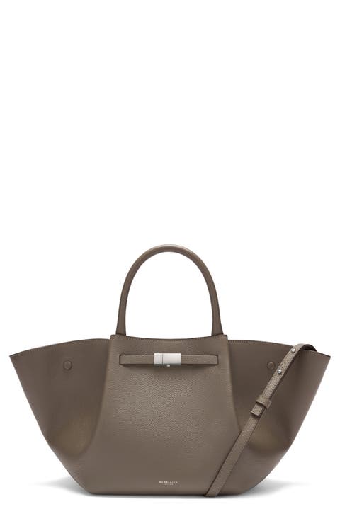 Midi The New York Leather Tote