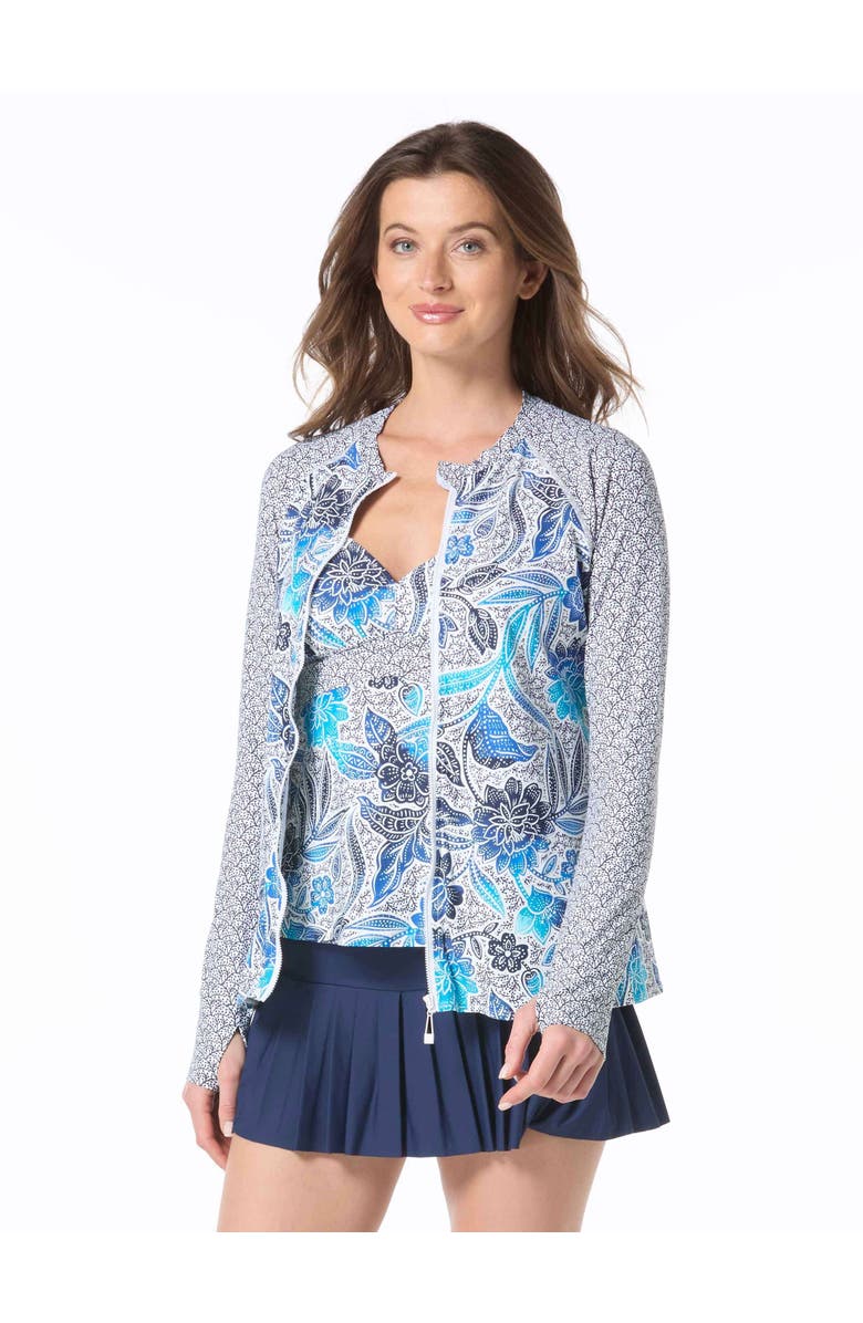 Beach House Swim Adele Tankini, Alternate, color, White