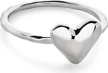 【MONICA VINADER】Heart Stacking Ring ハートリング 22382182-mv-2025-q1-heart-ring