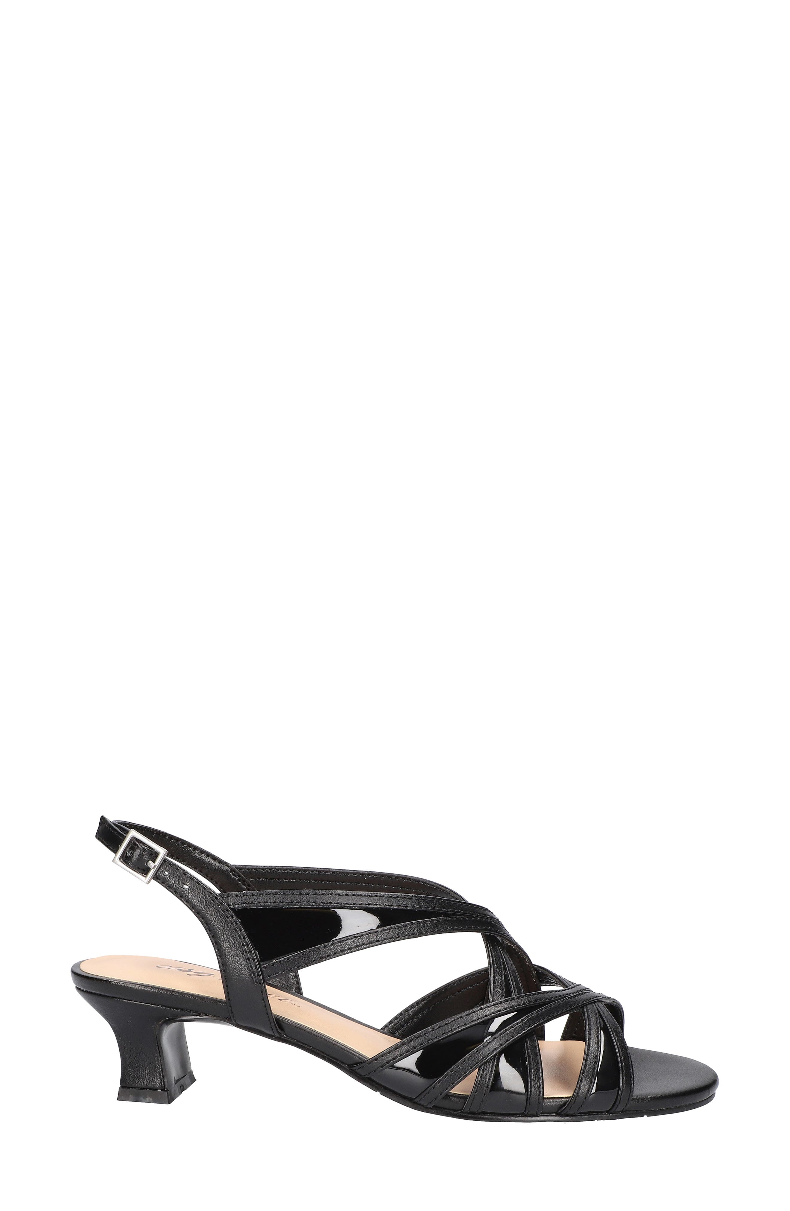 EASY STREET Tristen Slingback Sandal, Alternate, color, Black