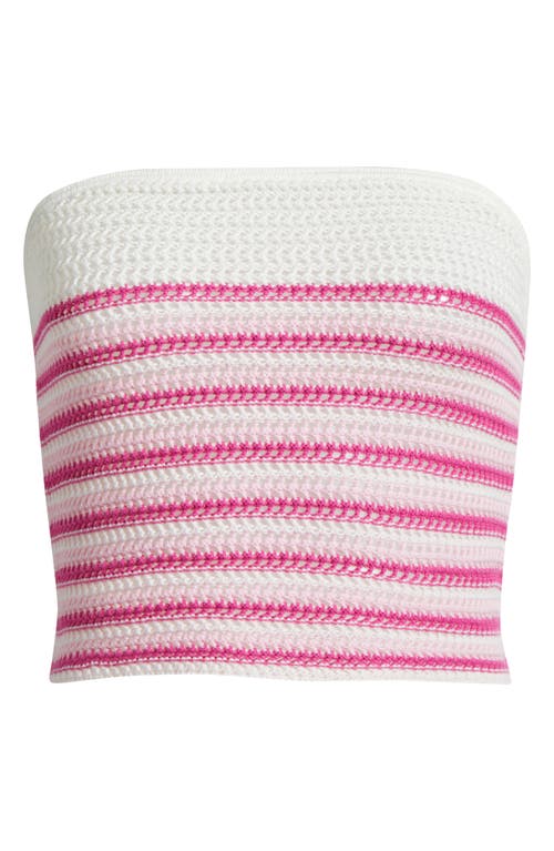 Pacsun Great Open Stitch Tube Top In White