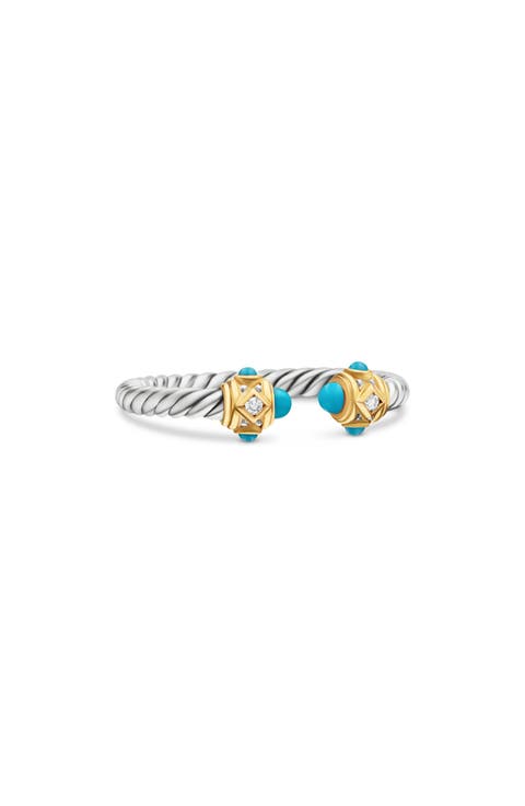 Renaissance® Ring in 14K Gold with Diamonds