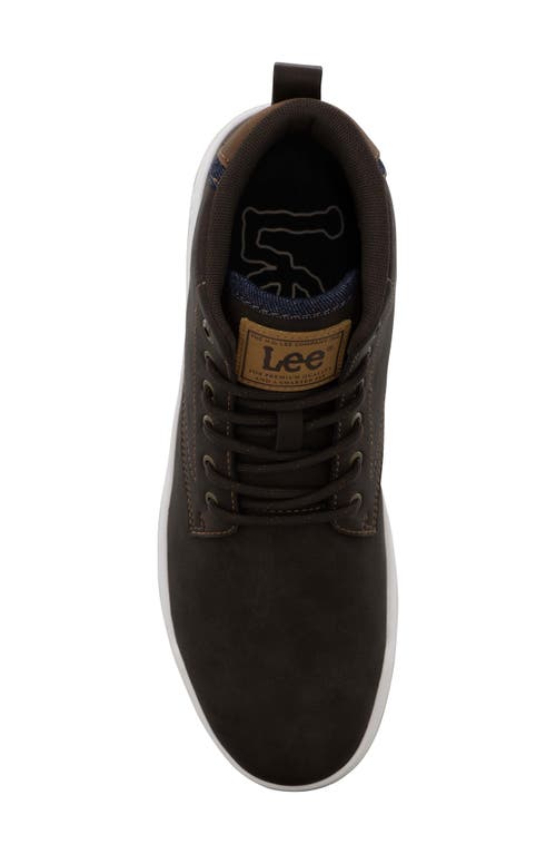 Lee Spencer High Top Sneaker In Brown