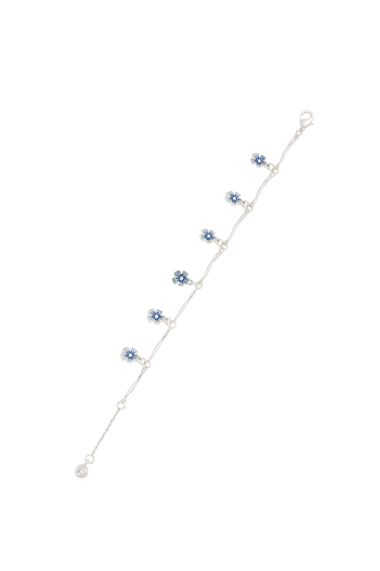 Forget-Me-Not Bracelet Silver, Alternate, color, Blue & Silver
